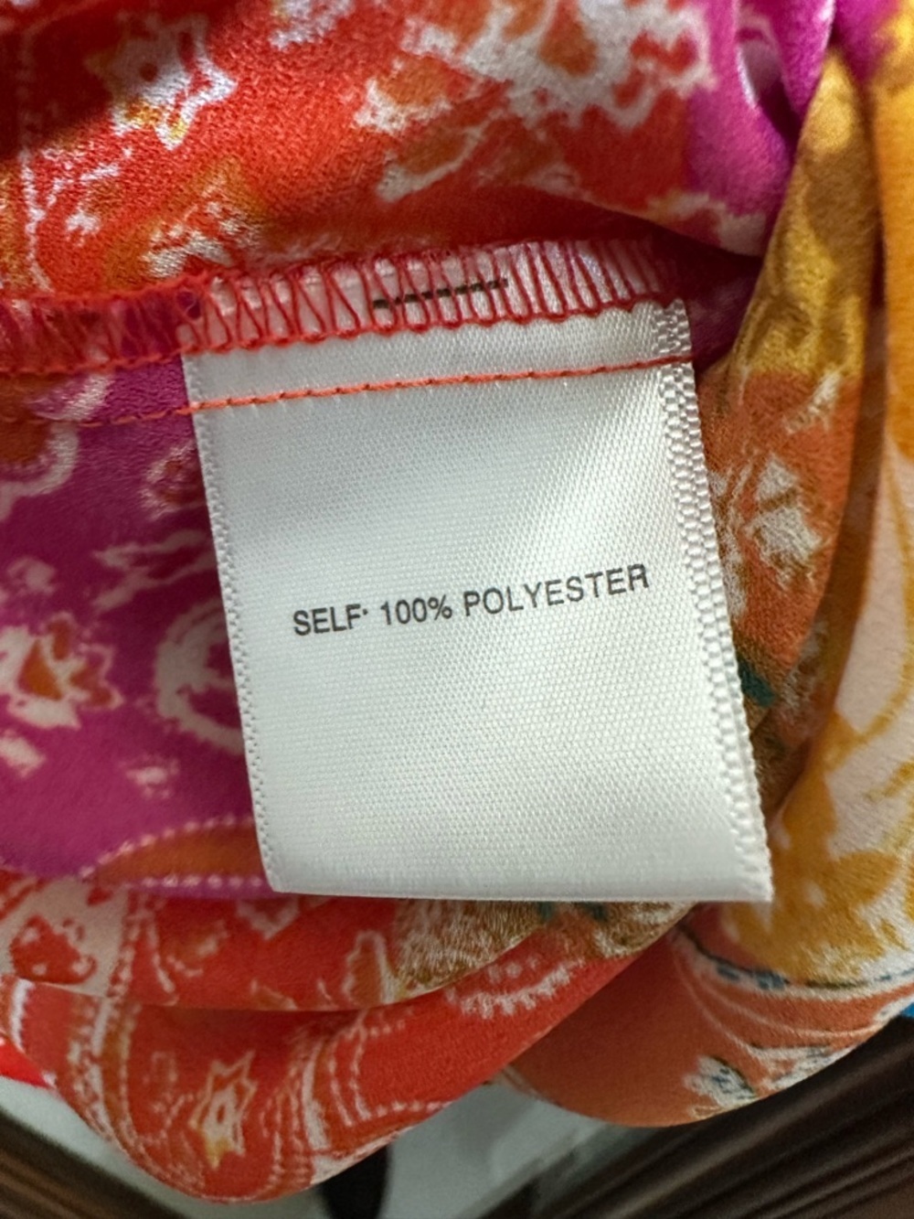 Rose & Olive Multicolor Patchwork Button-Down Shirt - Picture 6 of 9